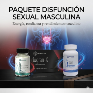PAQUETE DISFUCION SEXUAL MASCULINO